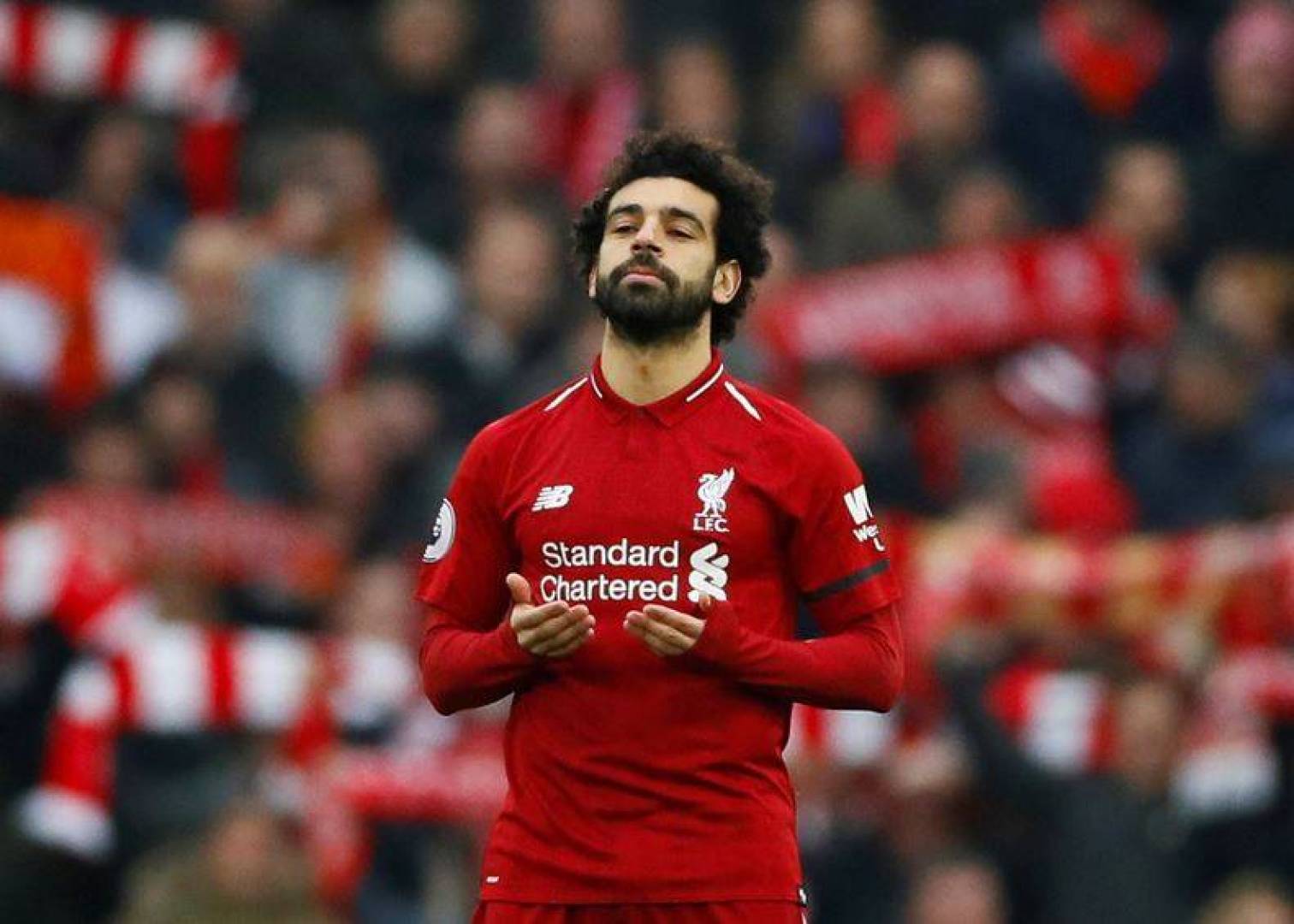 النجم المصري محمد صلاح ينفرد بصدارة هدافي الدوري الإنجليزي الممتاز لكرة القدم بعد ختام الجولة 15