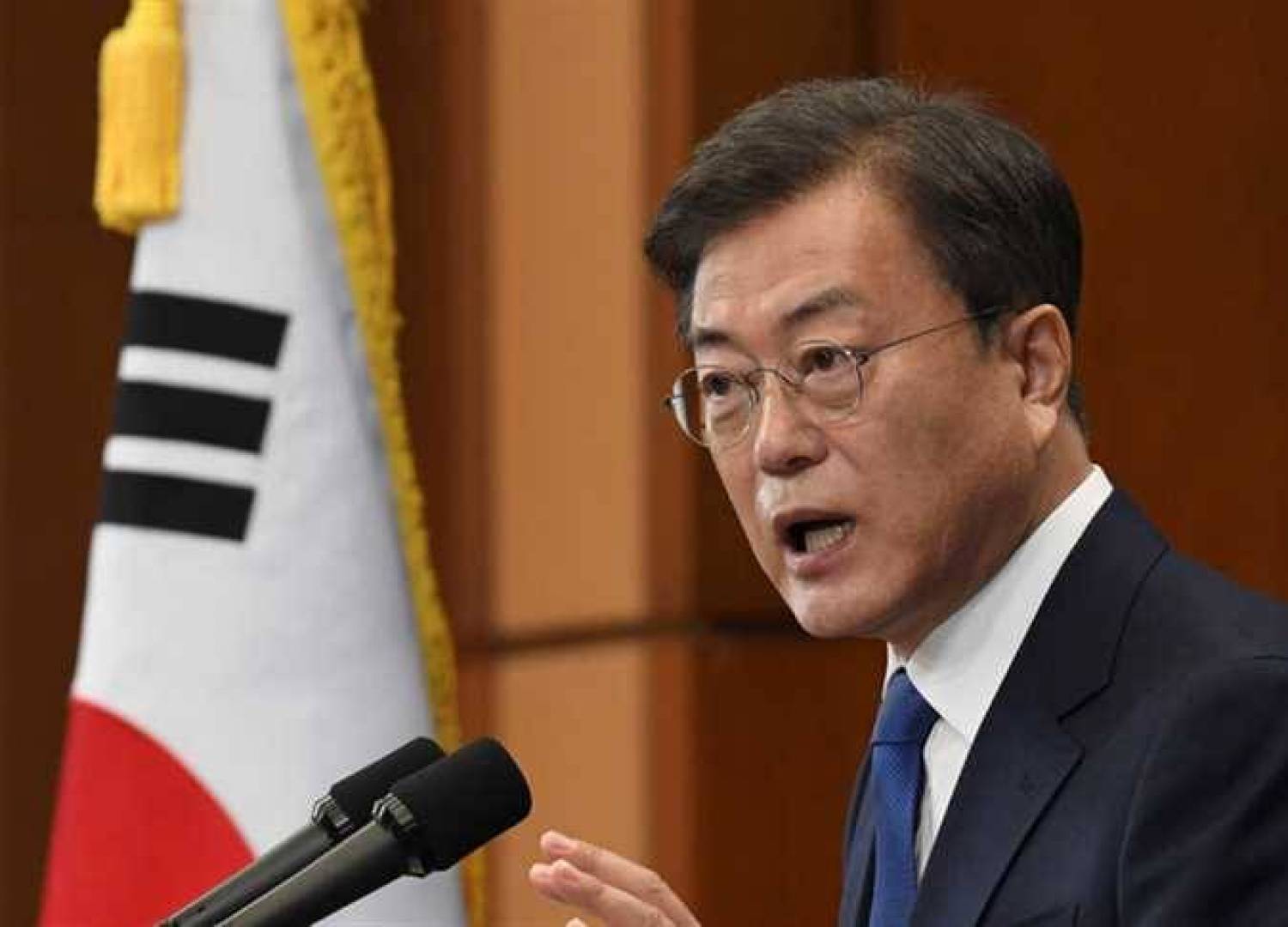 الرئيس الكوري الجنوبي بعد إطلاق الصاروخ الكوري الشمالي: يتعين على بيونغ يانغ بذل جهود جدية للحوار