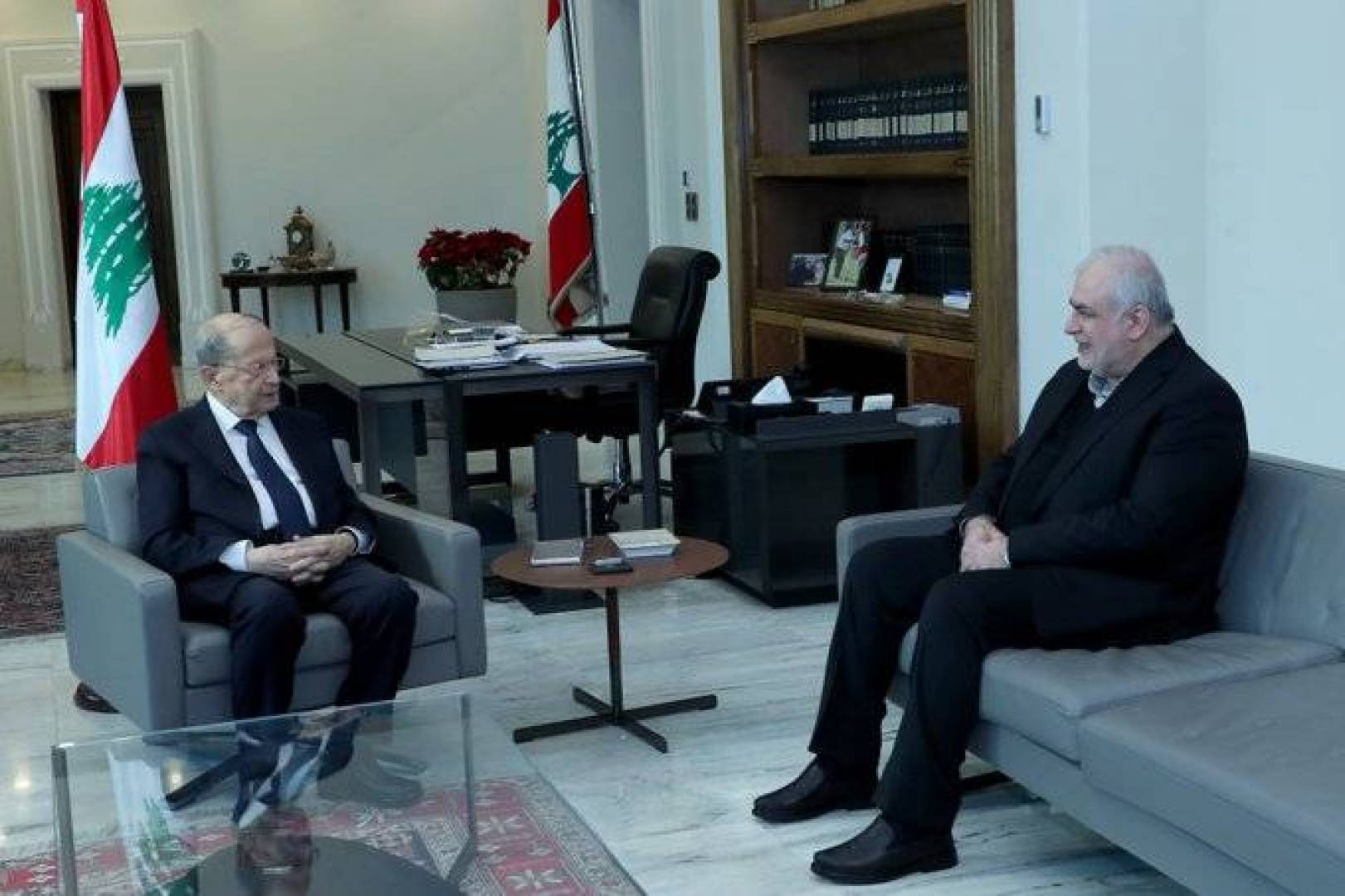 النائب محمد رعد يعلن من بعبدا الموافقة على المشاركة في الحوار الذي دعا إليه الرئيس عون