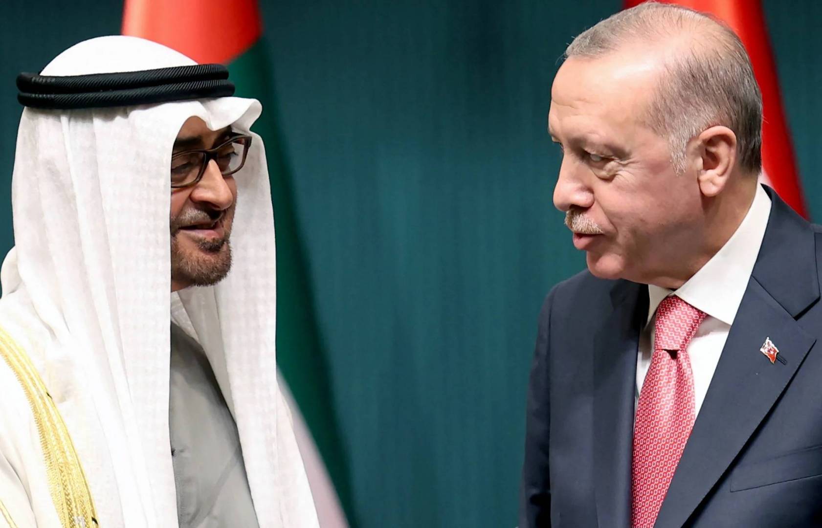 الرئيس التركي: الحوار والتعاون بين أنقرة وأبو ظبي يحملان السلام والاستقرار للمنطقة بأسرها