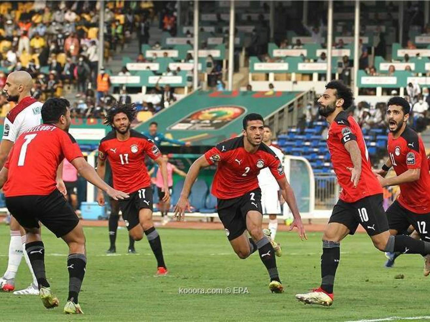 بالفيديو منتخب مصر يفوز على المغرب ويتأهل لنصف نهائي كأس أمم إفريقيا 