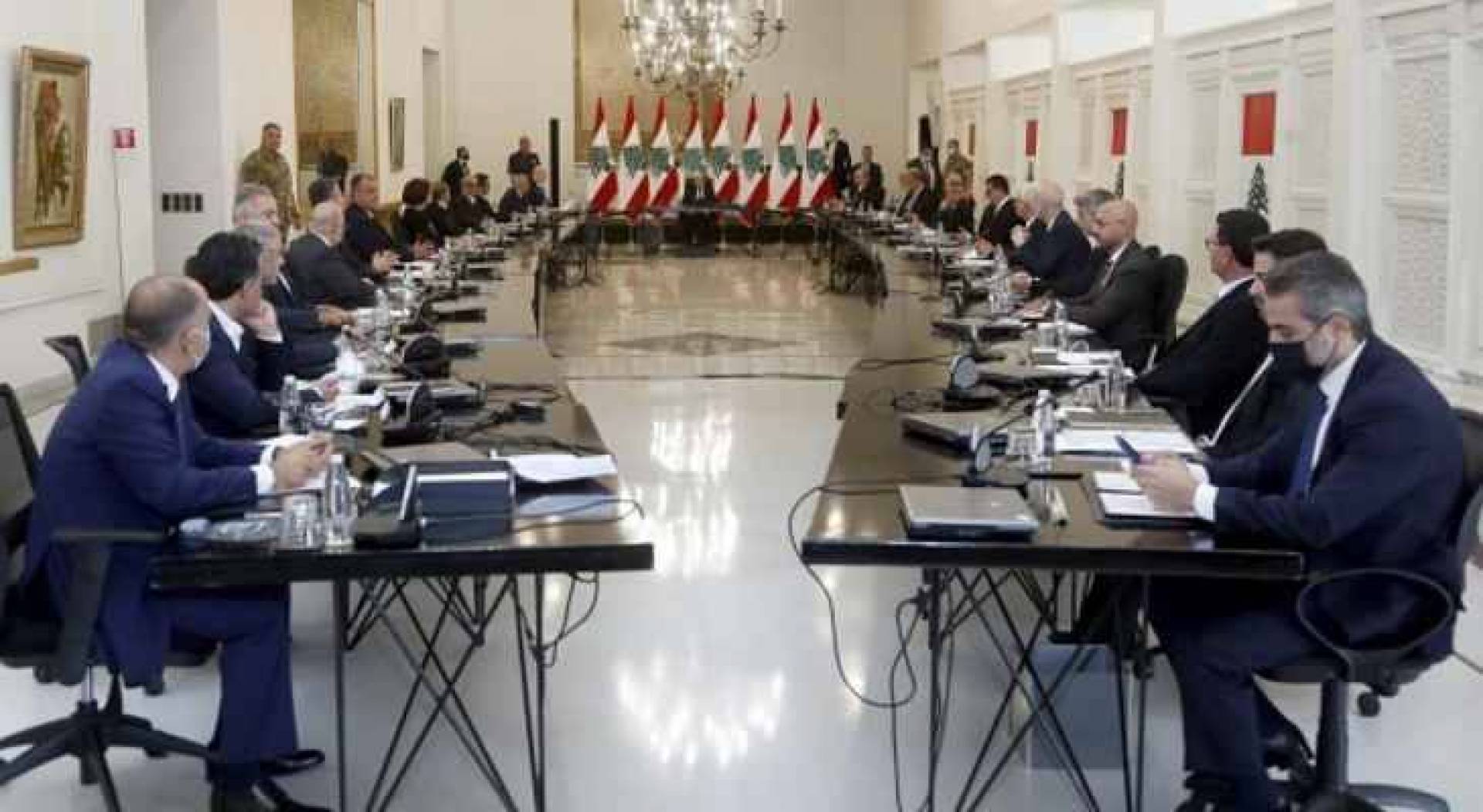 مجلس الوزراء اللبناني يقر المساهمة الاجتماعية للقطاع العام بنسبة 75 من أساس الراتب