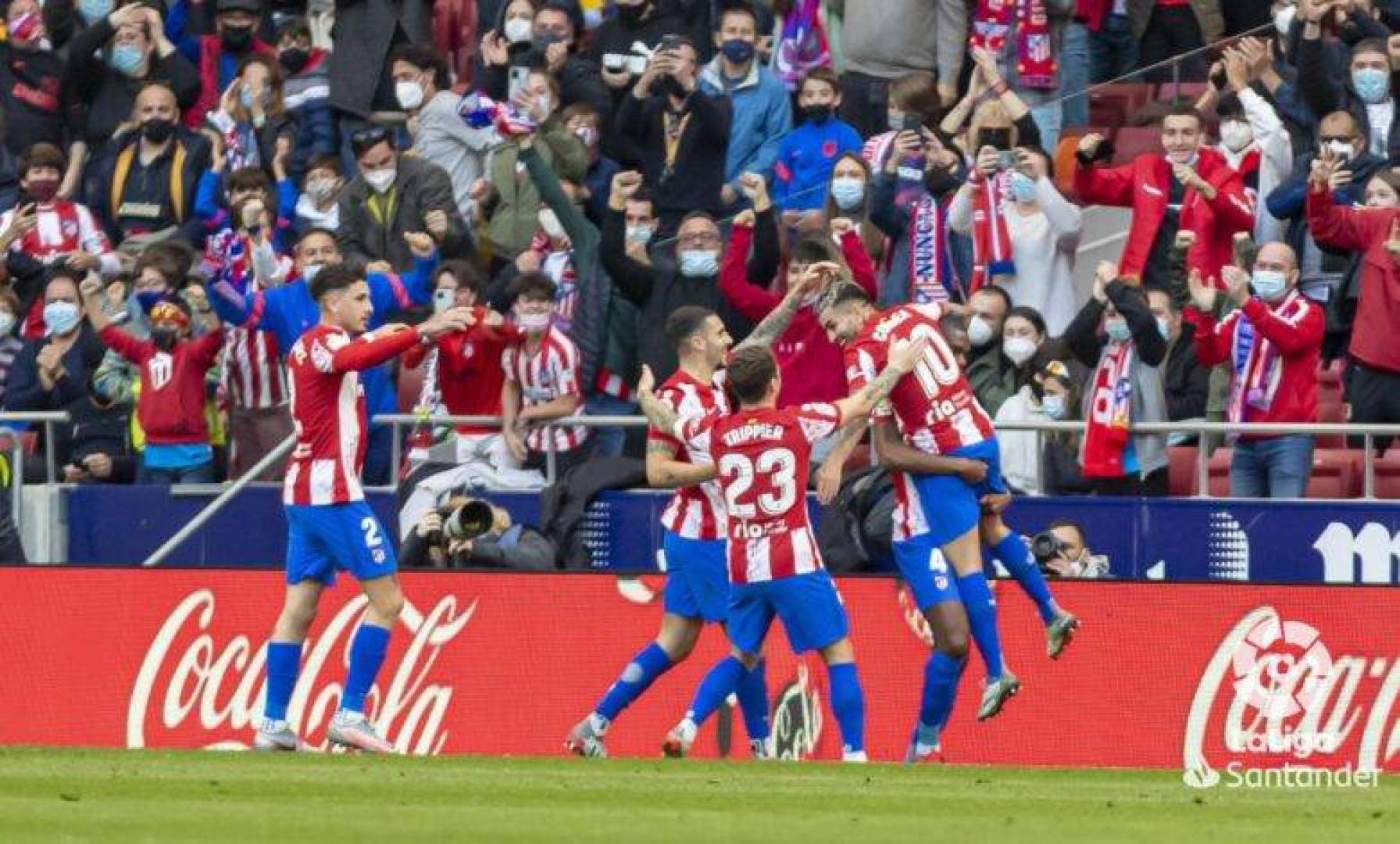 القنوات الناقلة لمباراة أتلتيكو مدريد ضد ريال فاليكانو في الدوري الإسباني الممتاز وموعد المباراة 