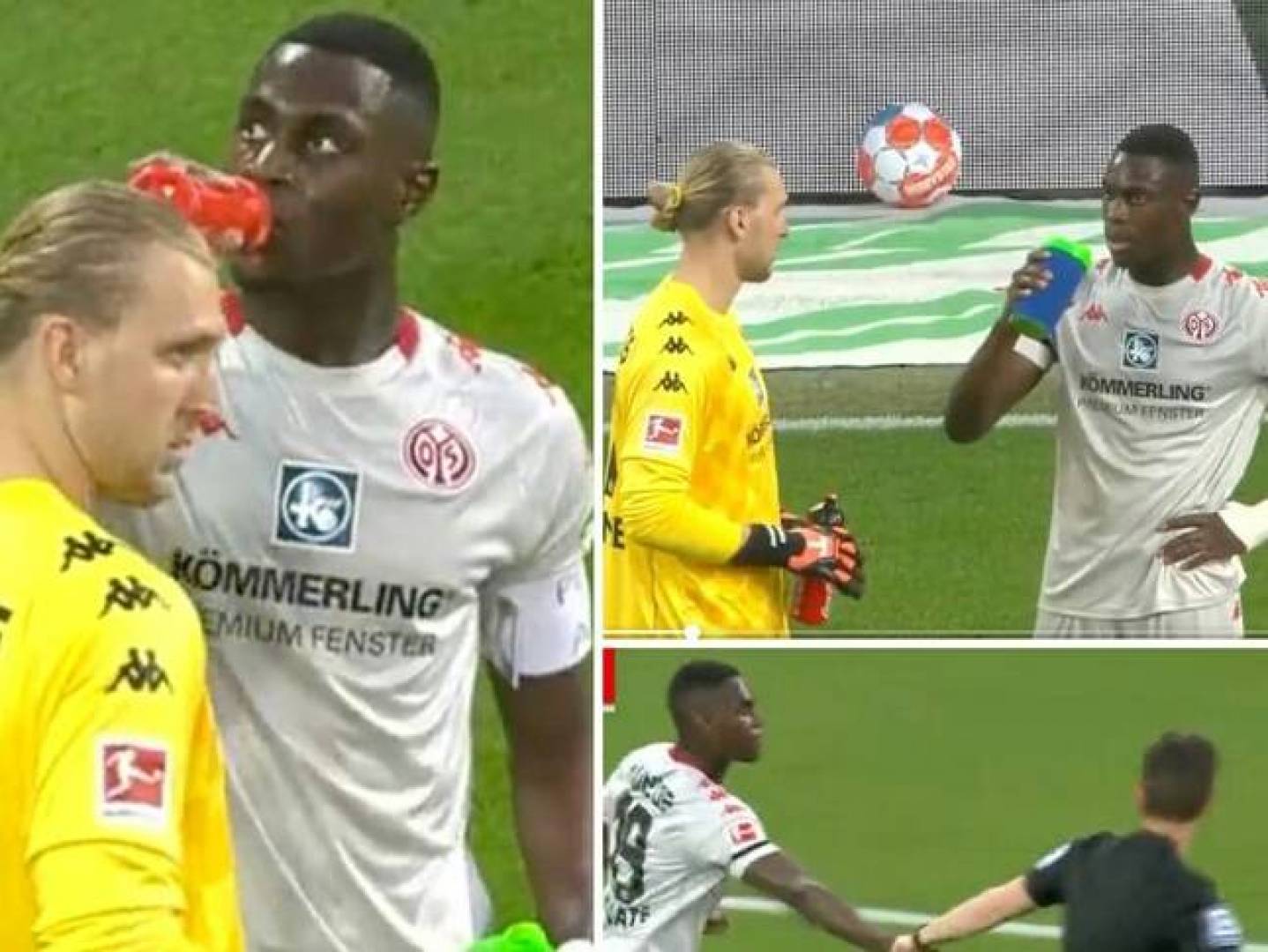 بالفيديو الحكام في الدوري الألماني يوقفون المباراة لسماح للاعبين المسلمين بالإفطار