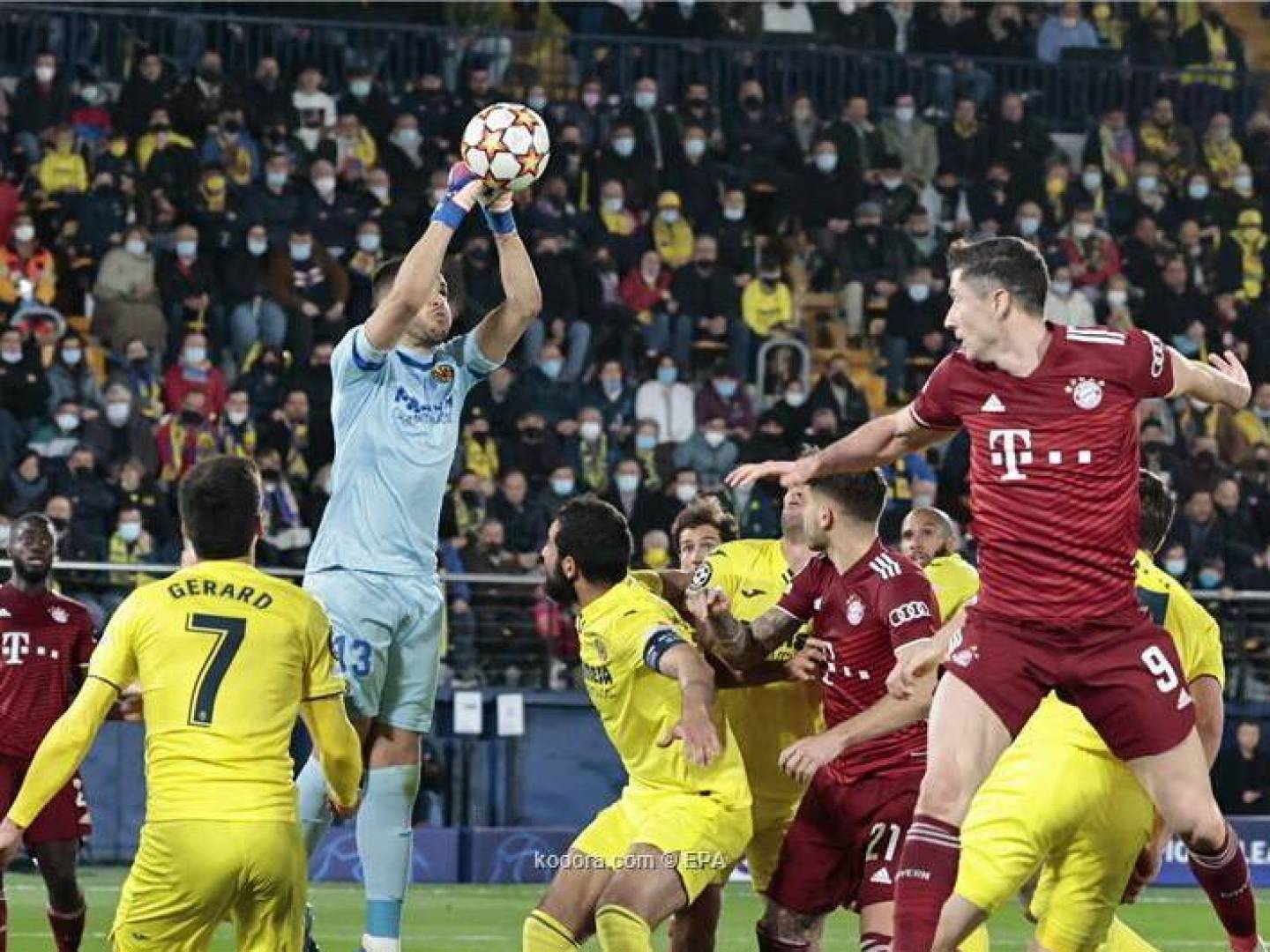 القنوات الناقلة لمباراة بايرن ميونخ ضد فياريال في إياب ربع نهائي دوري أبطال أوروبا وموعد المباراة
