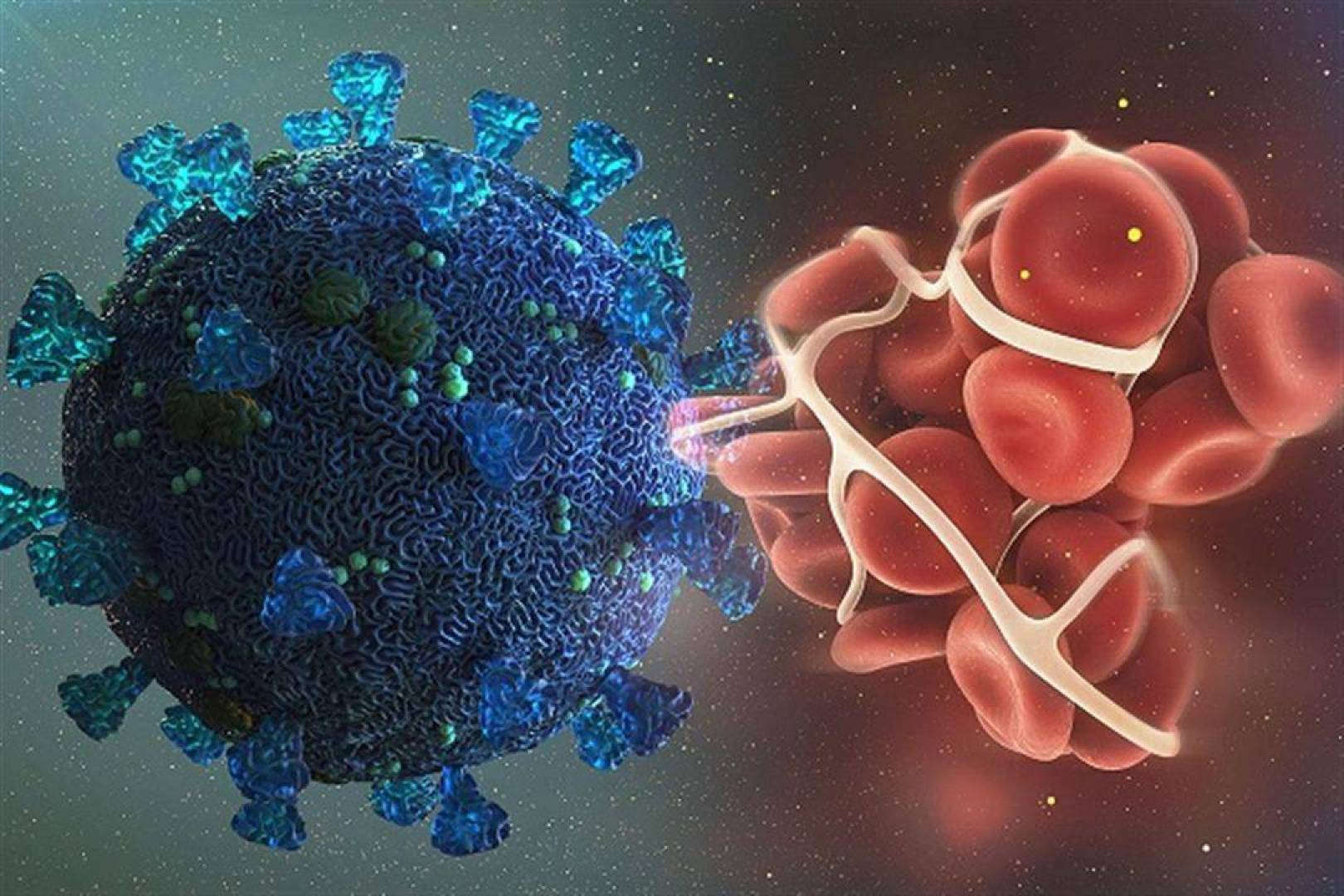 أسباب حدوث الجلطات الدموية للمرضى المصابين بفيروس كوفيد 19