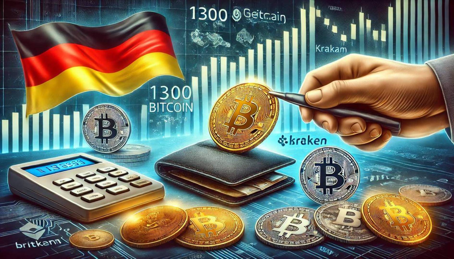 ضغوط البيع تتزايد ... ألمانيا تنقل 1300 بيتكوين إلى المنصات