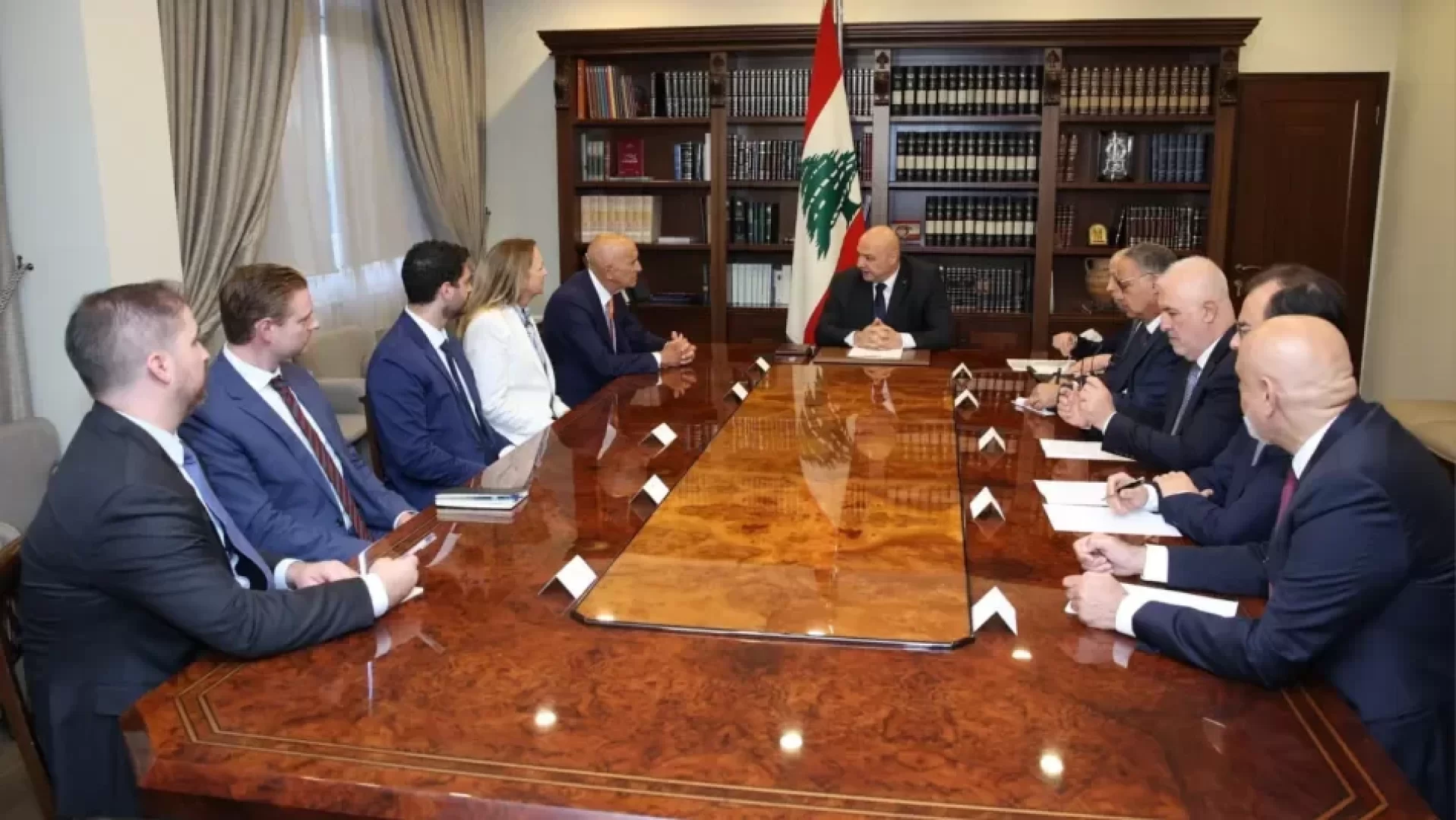 توم ​براك يحسم بشكل فوري انطباعه عن الرد اللبناني على الورقة الأمريكية