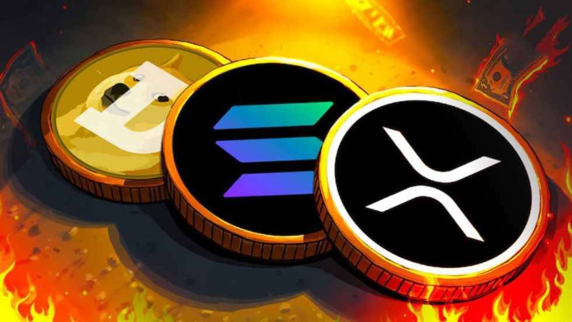 سقوط مفاجئ لأبرز العملات الرقمية وخسائر تفوق 5٪