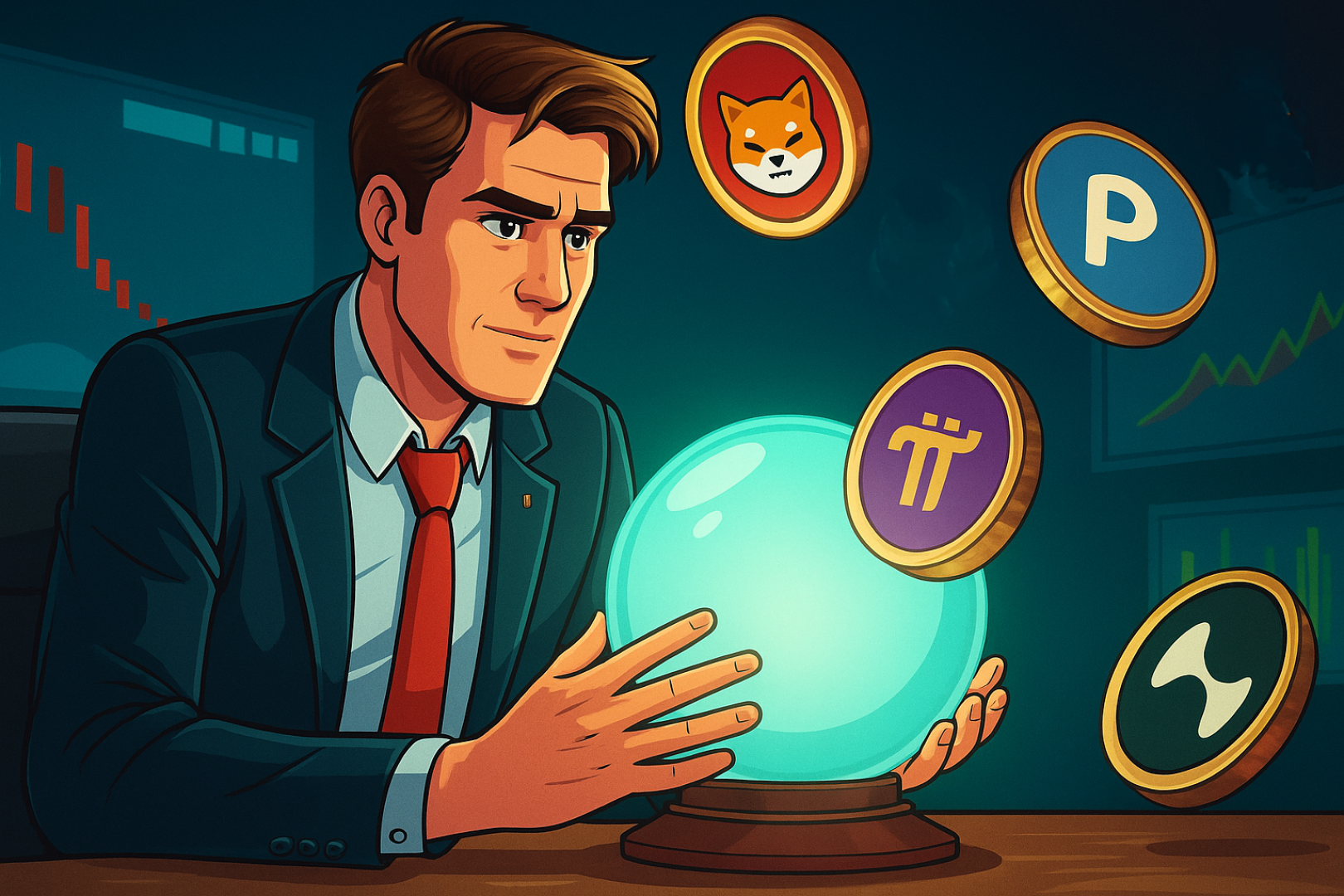 عملات رقمية على حافة الهاوية.. هل تشهد ارتفاعات قياسية أم انهيارات مفاجئة؟ 