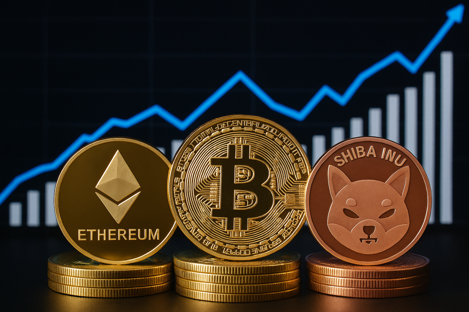 عملة إيثريوم ETH تبدأ موجة صعود وعملة بيتكوين BTC تخيب الآمال مجددا