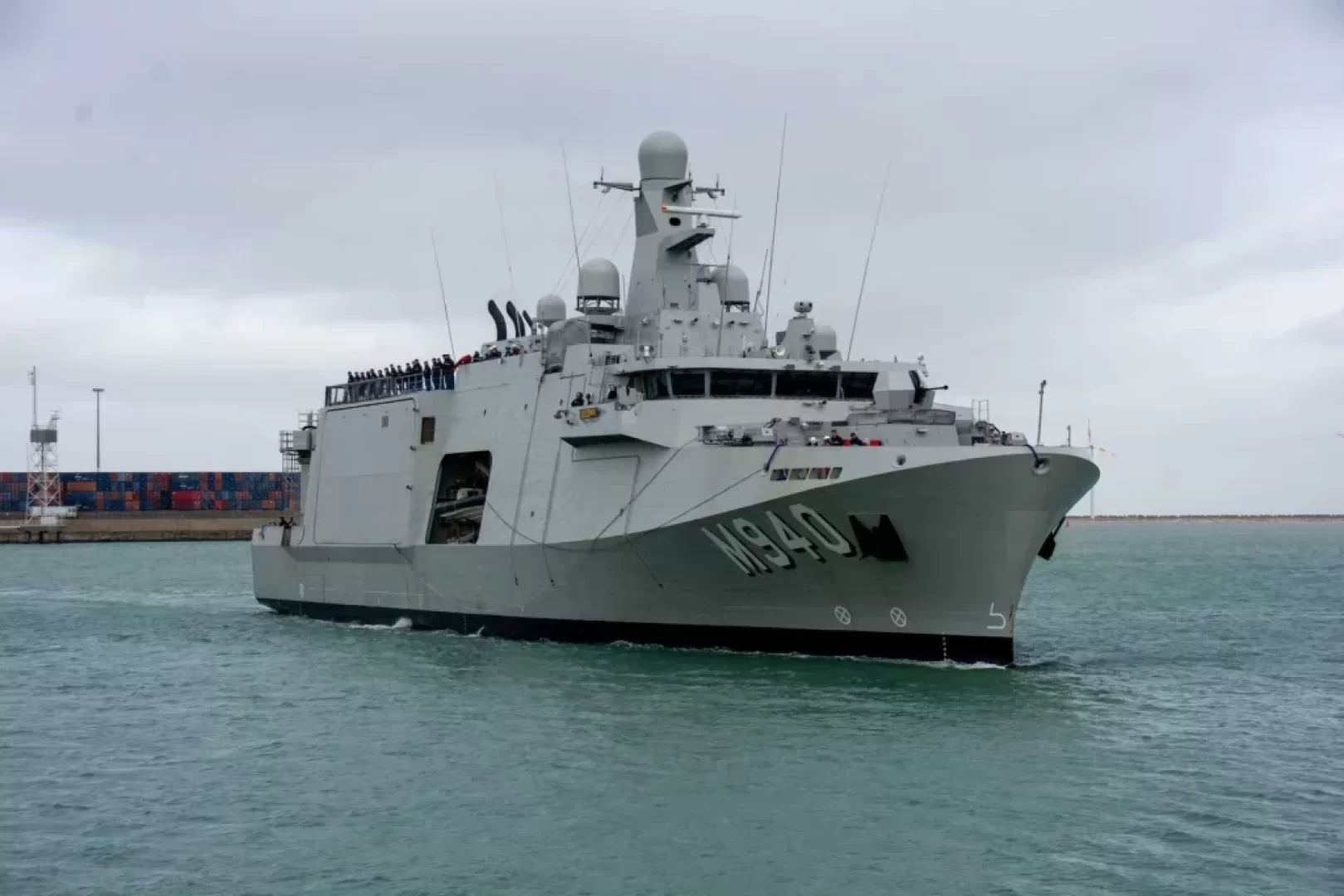 انطلاق عصر جديد لحرب الألغام البحرية مع سفينة “Oostende” البلجيكية (مصدر الصورة: Belgian Navy)