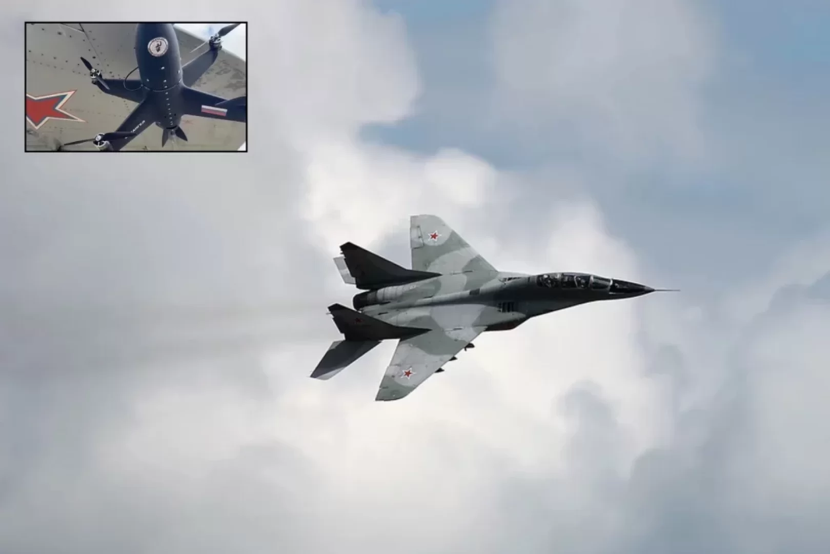 المقاتلة الروسية MiG-29 تحصل على درون لمواجهة التهديدات الجوية الحديثة