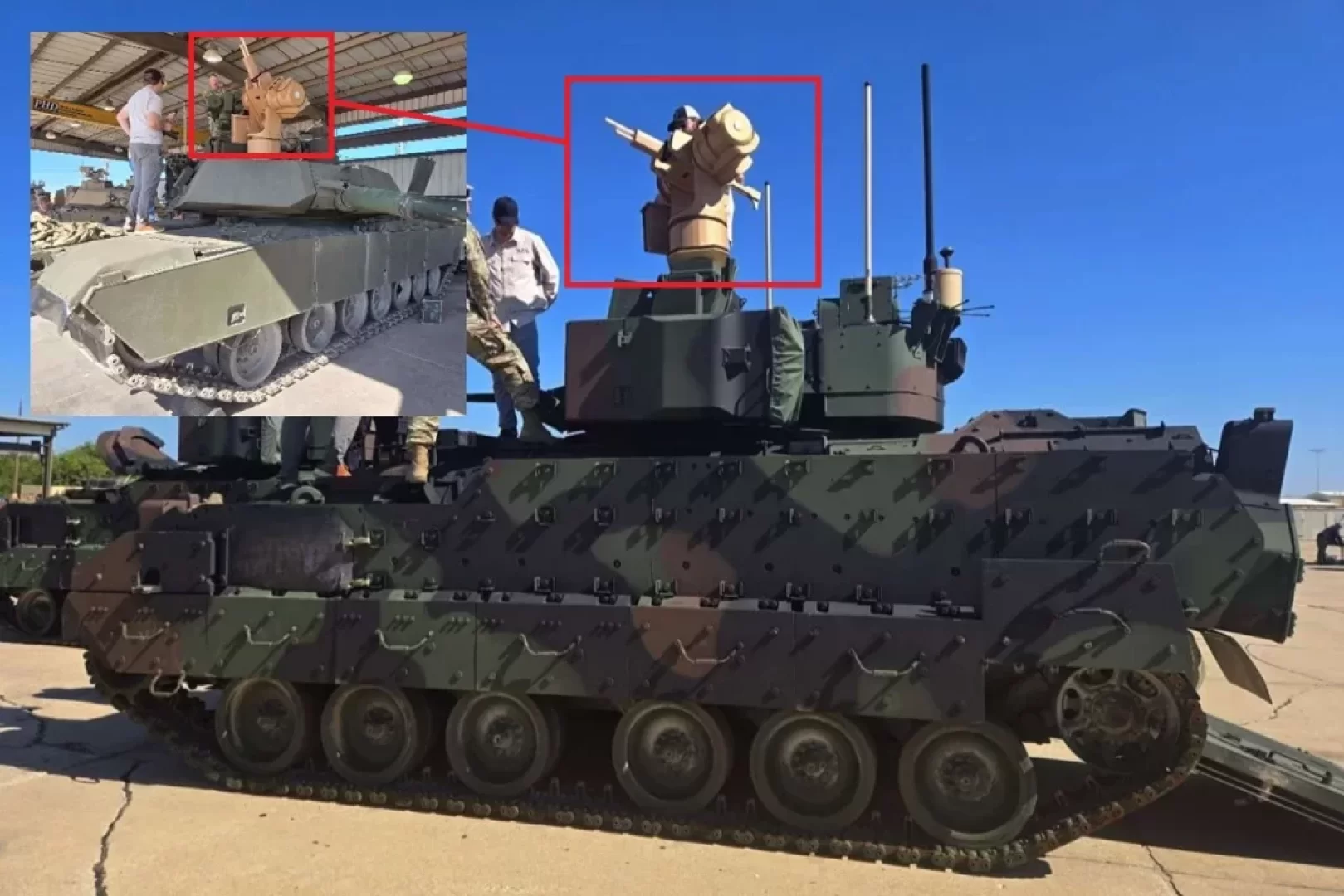 الجيش الأمريكي يسلح دباباته بعيون ذكية لمطاردة المسيرات (مصدر الصورة: Allen Control Systems)