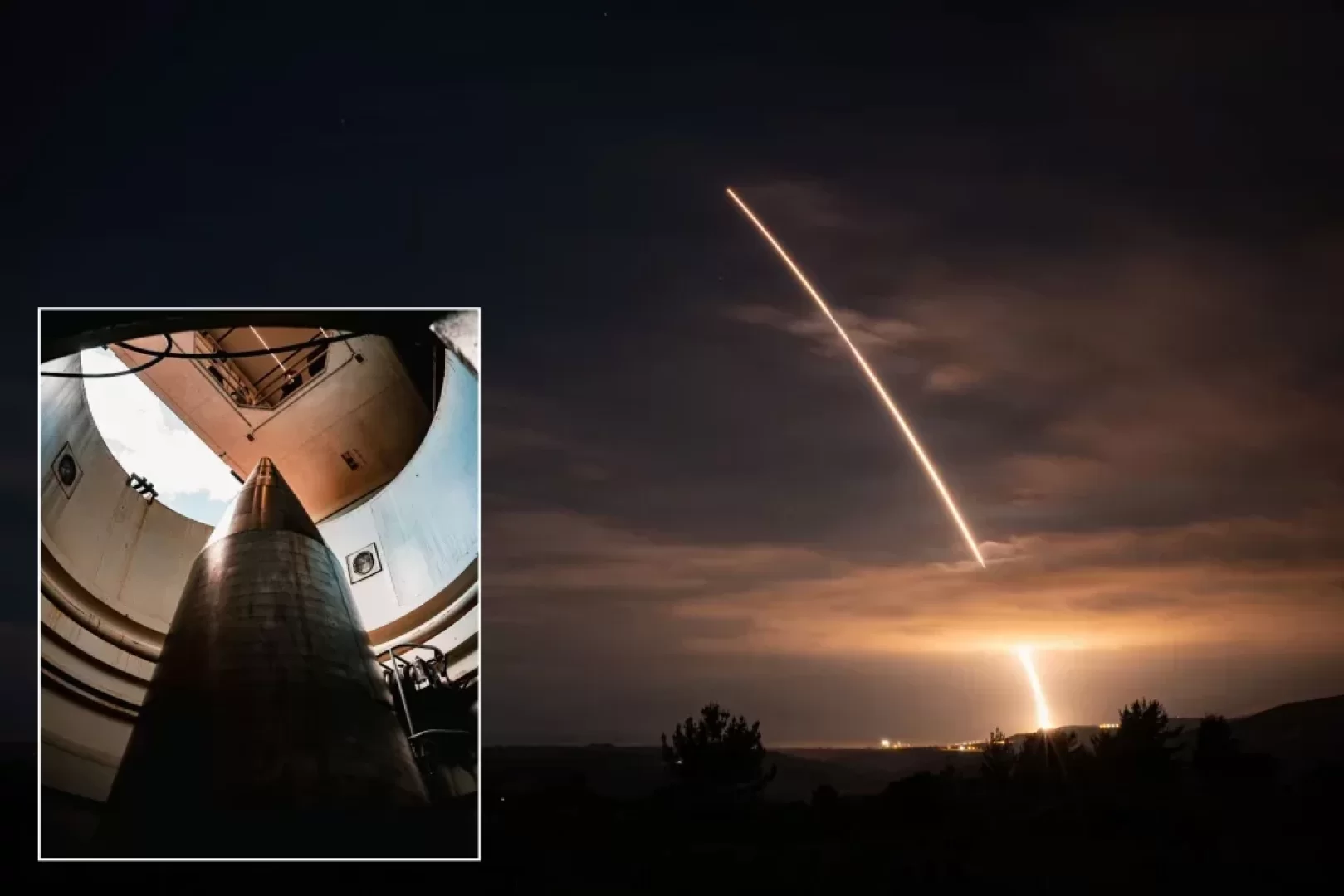 صاروخ Minuteman III ينطلق من كاليفورنيا في اختبار نووي يؤكد بقاء الردع الأمريكي في أوجه (مصدر الصورة: US DoD)