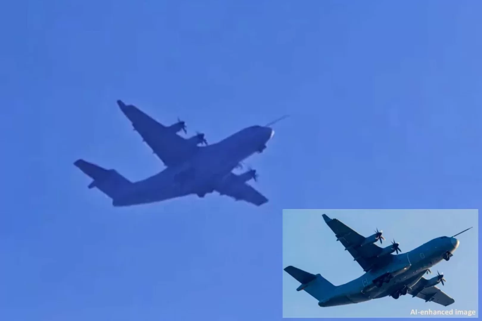 طائرة النقل العسكرية الصينية Y-30 تدخل مرحلة الاختبارات لمنافسة A400M وC-130J في سوق النقل العسكري (مصدر الصورة: X/David Wang and SecretProjects/Lancer21)