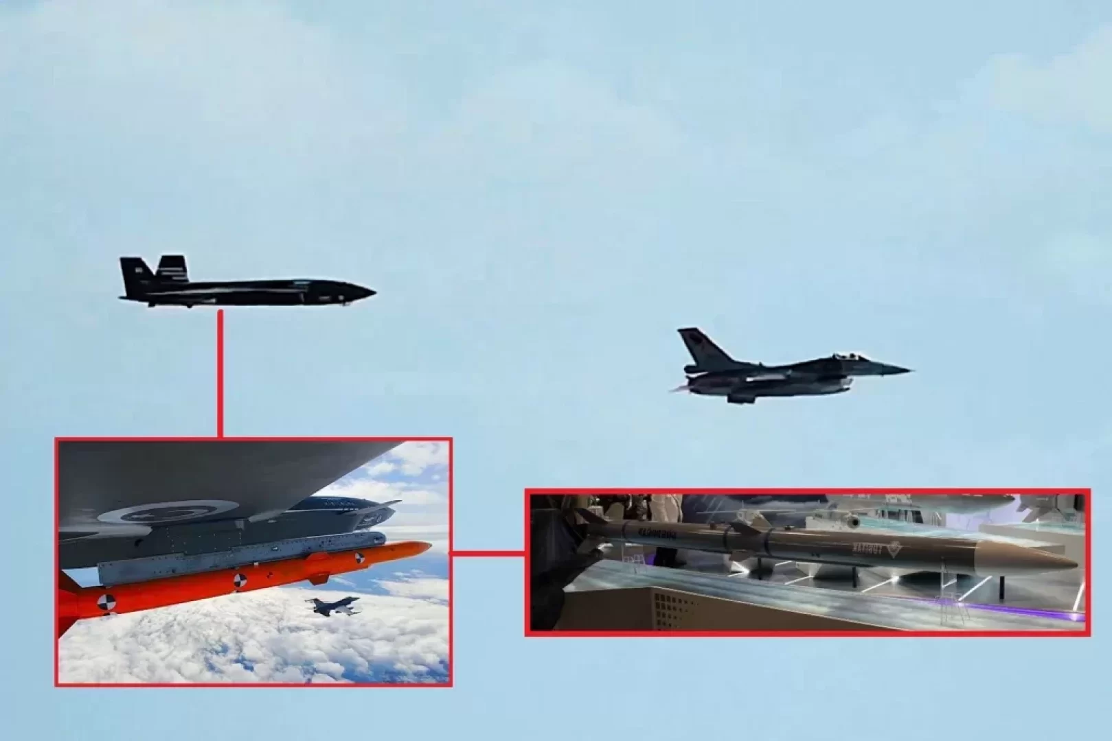 عصر جديد للقتال الجوي.. KIZILELMA المسيرة التركية تهزم مقاتلة F-16 في مواجهة جوية (مصدر الصورة:  Baykar / Army Recognition Group)