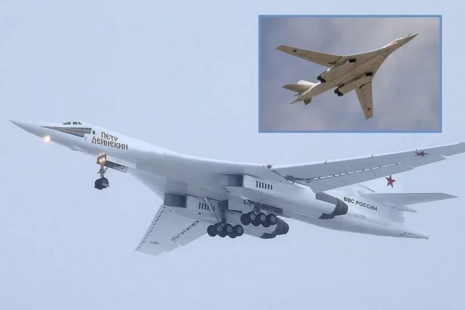 تطوير نوعي للقوة النووية الروسية.. تسليم قاذفتين قتاليتين عملاقتين من طراز Tu-160M (مصدر الصورة: TASS / Russian MoD)