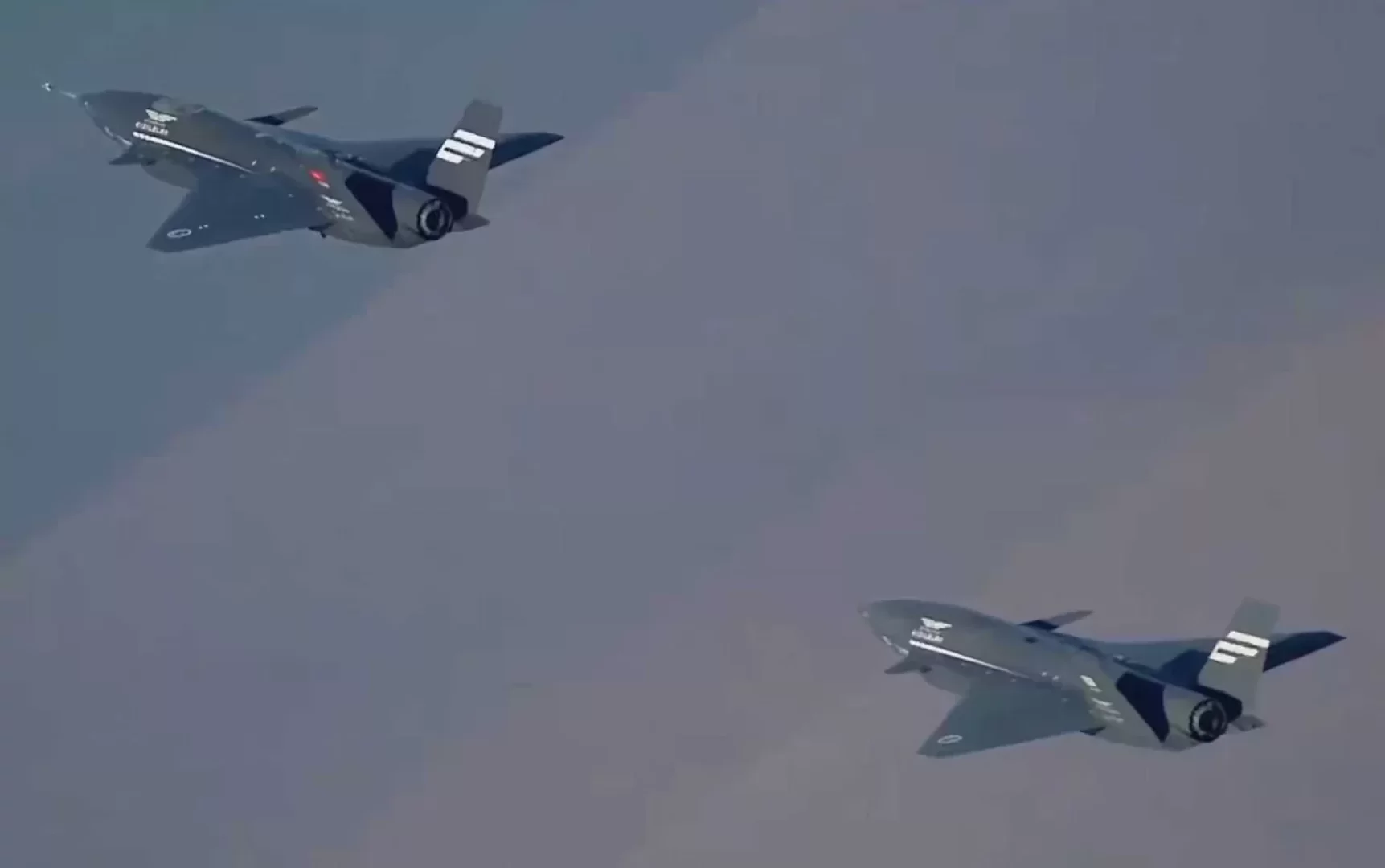 قفزة عسكرية تركية غير مسبوقة.. مقاتلات قزل إلما تطير جماعيا بالذكاء الاصطناعي (مصدر الصورة: Baykar)
