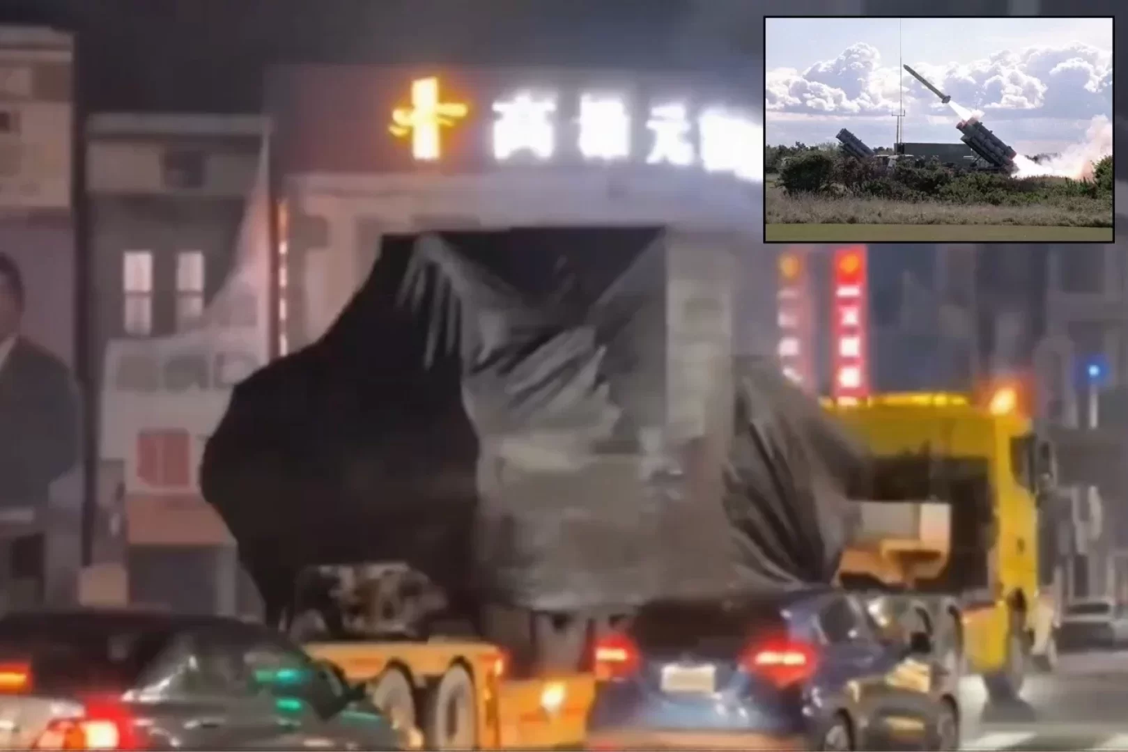 تايوان تعزز دفاعاتها الساحلية بصواريخ هاربون الأمريكية المتنقلة (مصدر الصورة: Telegram Channel @china3army)