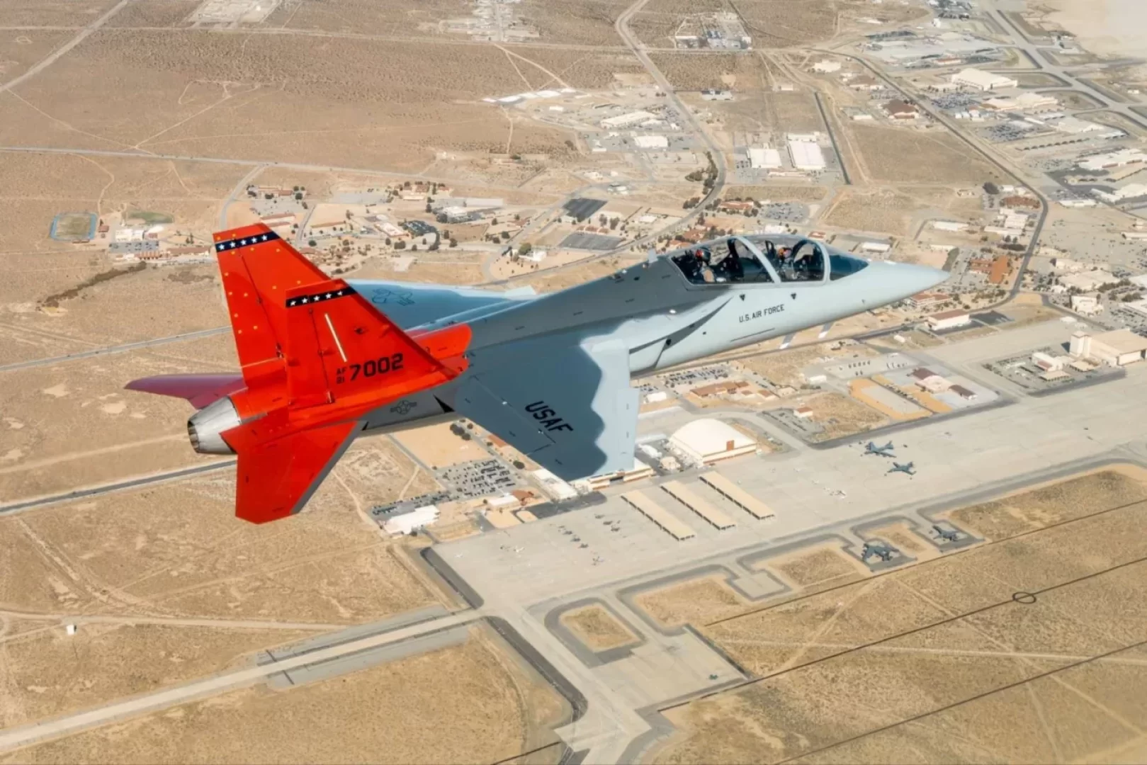 سلاح الجو الأميركي يطلق عصرا رقميا جديدا في تدريب الطيارين (مصدر الصورة: Edwards Air Force Base)