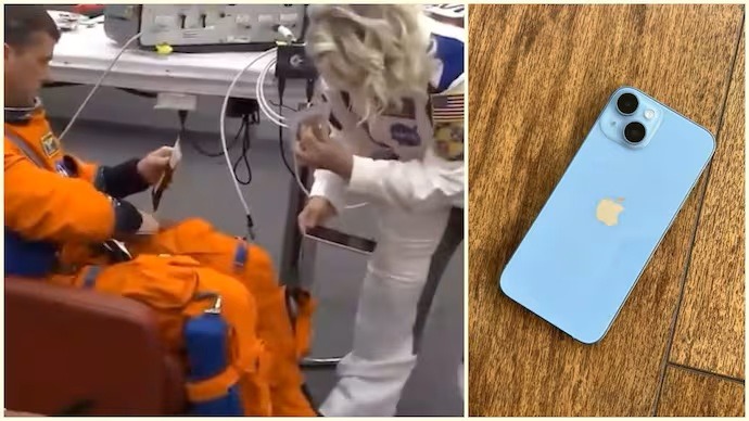 iPhone 17 Pro في الفضاء ( مصدر الصورة: NASA )