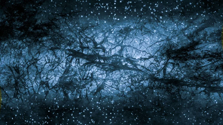 البحث عن المادة المظلمة ( مصدر الصورة: Astroparticle Physics )