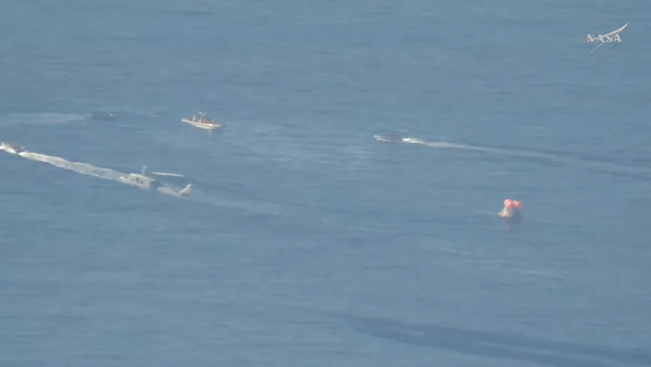 نجاح مهمة أرتميس 2 والعودة بسلام إلى الأرض