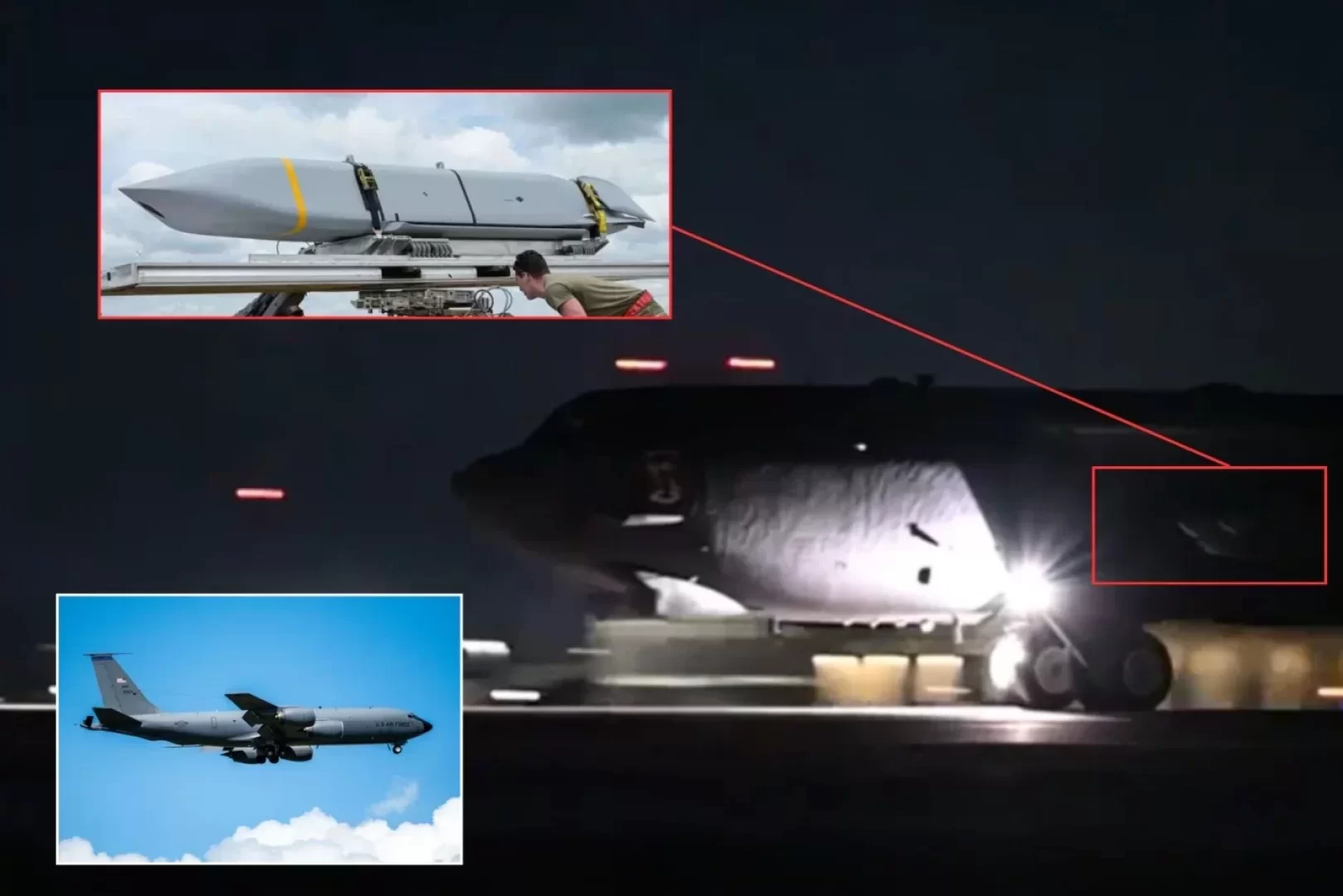 الضربة من مسافة آمنة.. قاذفات B-52 الأمريكية تستخدم صواريخ JASSM لضرب أهداف إيرانية (مصدر الصورة: US DoD/ Edited by Army Recognition)