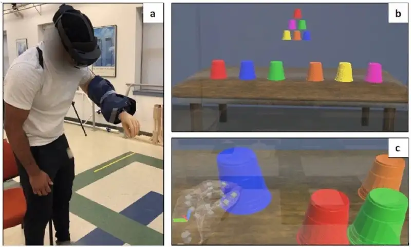 الواقع المعزز في تحسين تدريب مستخدمي الأطراف الصناعية ( مصدر الصورة:  University of Rhode Island )