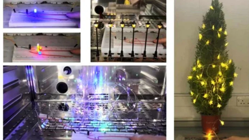 توليد الكهرباء من الرطوبة ( مصدر الصورة: Queen Mary University of London )