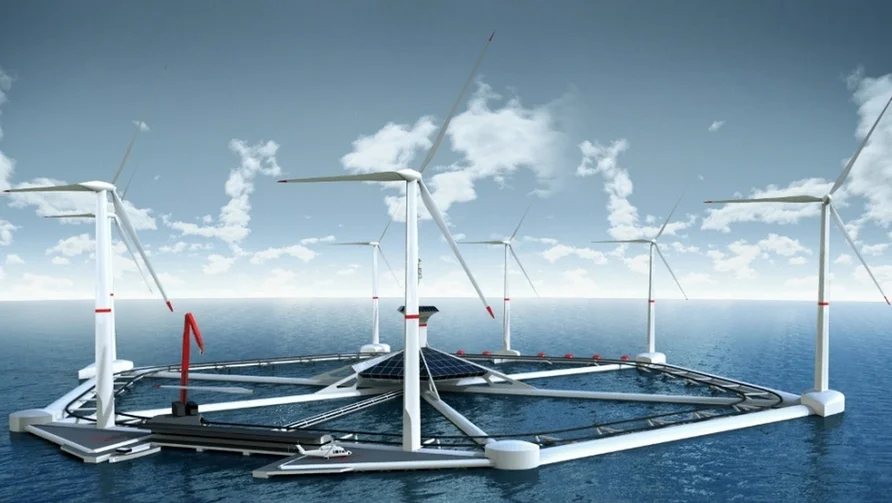بناء أكبر محطة رياح عائمة في العالم ( مصدر الصورة: Freepik )