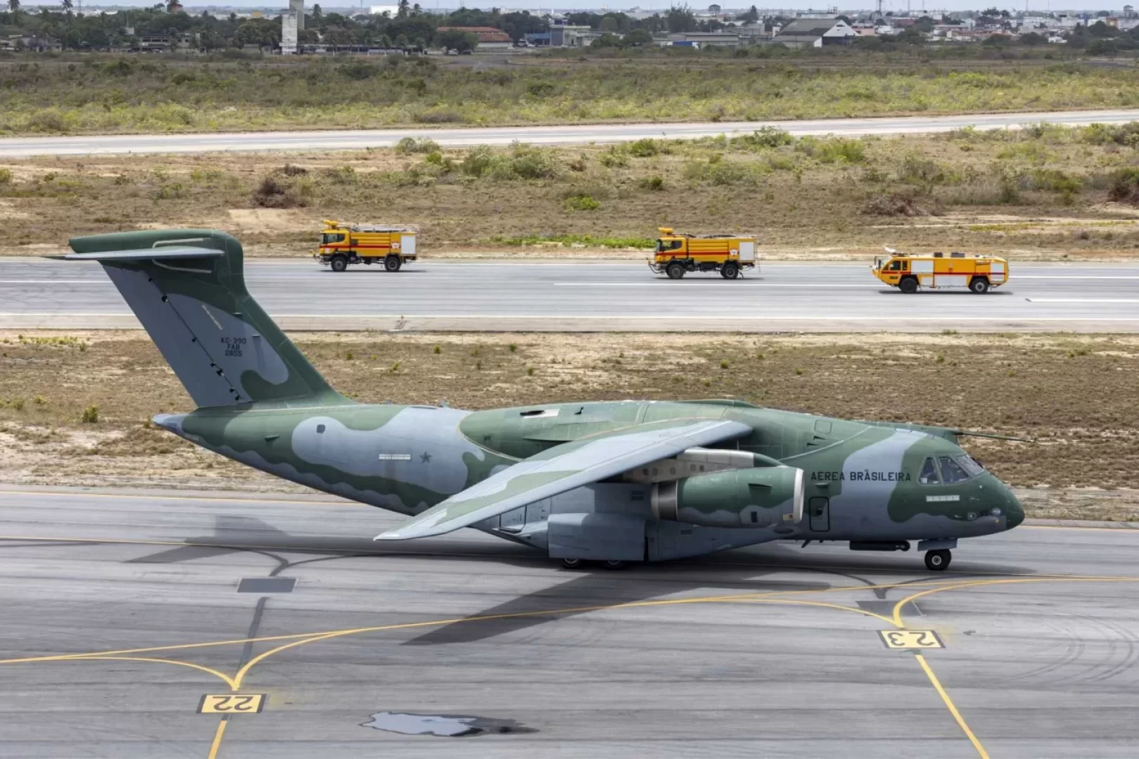 الإمارات تدخل عصر النقل العسكري المتقدم بشراء طائرات C-390 الحديثة (مصدر الصورة: Brazilian Air Force)