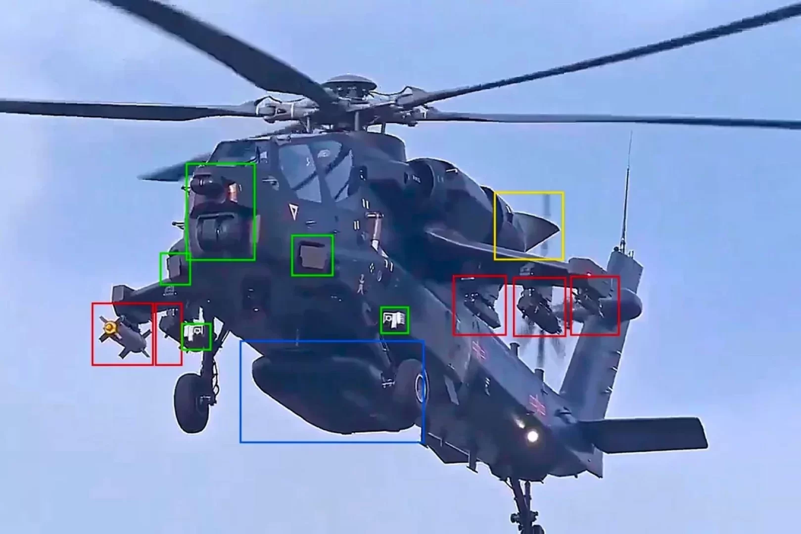 الصين تكشف عن منافس أباتشي.. مروحية Z-21 الثقيلة بقدرات هجومية متطورة (مصدر الصورة: Chinese Media / Edited by Army Recognition Group)