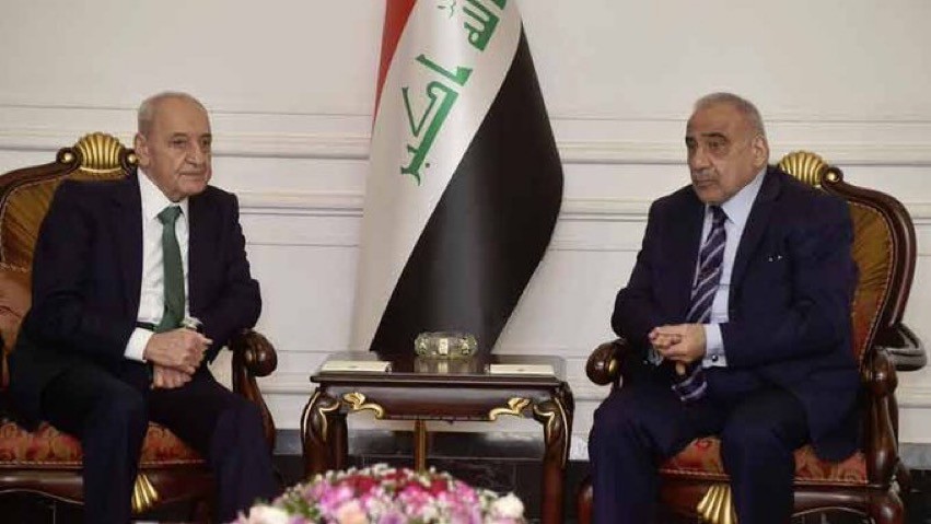 الرئيس بري من العراق: للعدو الإسرائيلي أطماعًا بمياهنا لكننا لن نتنازل عن كوب واحد منها