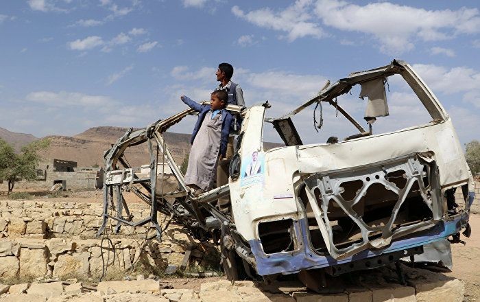 بالصور: شهداء وجرحى جراء قصف سعودي على صعدة