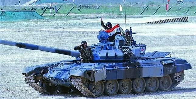 الجيش السوري يحقق المركز التاسع في مسابقة بياتلون الدبابات