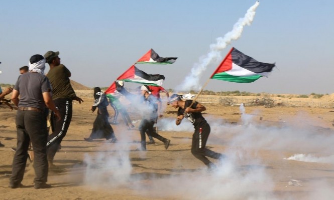 شهيد و(63) إصابة قمع الاحتلال مسيرات غزة الأسبوعية