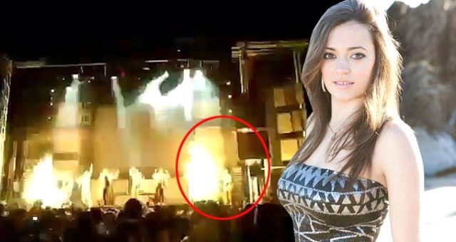 شاهد رقصة جوانا ساينز غارسيا الأخيرة قبل مقتلها بانفجار المسرح