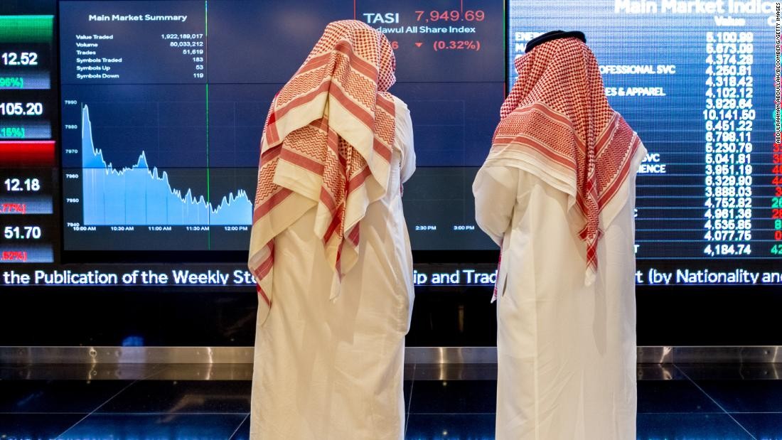 آرامكو تتعافى والبنوك السعودية تحقق ارتفاعاً في أسهمها