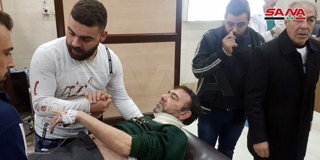 اصابة ٣ مدنيين بجراح إثر قصف المسلحين لمدينة حلب