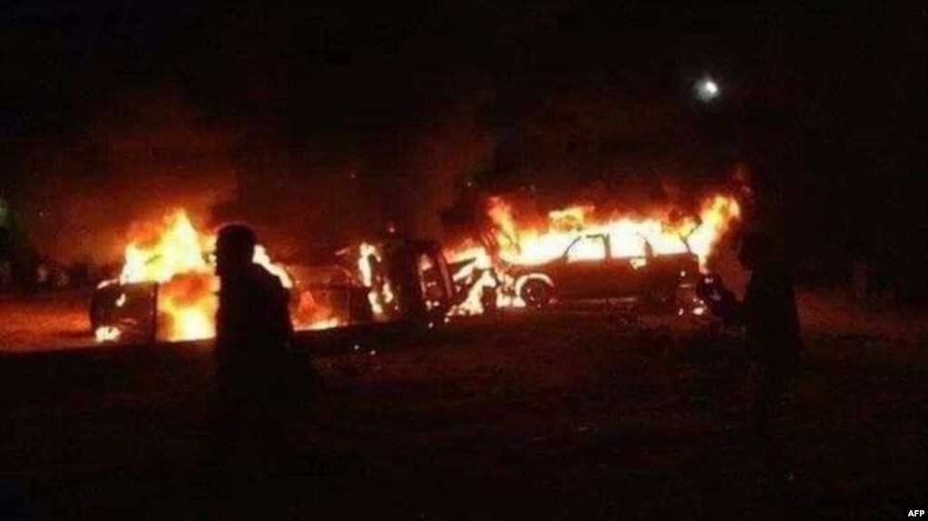 من بينهم شخصية مهمة.. مراسل الميادين: استشهاد خمسة في الغارة الأمريكية على طريق التاجي في بغداد