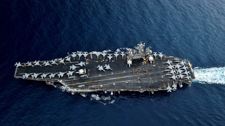 حاملة الطائرات الأمريكية USS Theodore Roosevelt