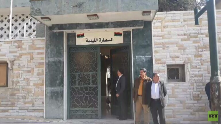 السفارة الليبية في دمشق