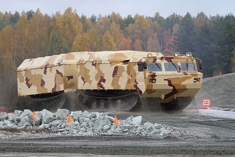 مركبة Vityaz DT-30 المدرعة الروسية