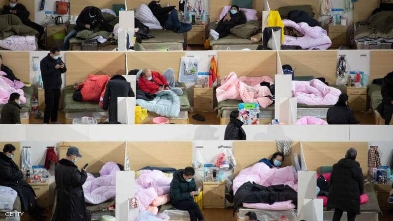 مستشفى كورونا في مدينة ووهان الصينية